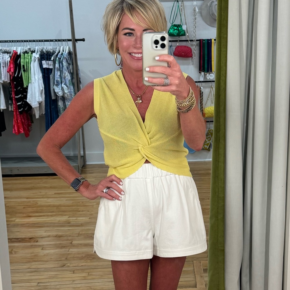 Crosby by Mollie Burch Cailan Shorts in White